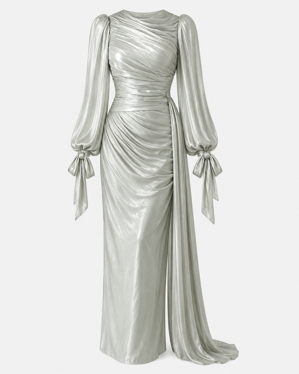 The Opal Drape in Sage Green
